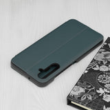 Husa de protectie Techsuit eFold Series compatibil cu Samsung Galaxy S25 FE, Verde Inchis