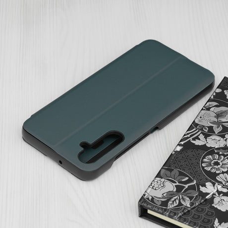 Husa de protectie Techsuit eFold Series compatibil cu Samsung Galaxy S25 FE, Verde Inchis