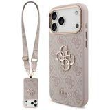 Husa de protectie Guess compatibil cu iPhone 17 Pro, Roz
