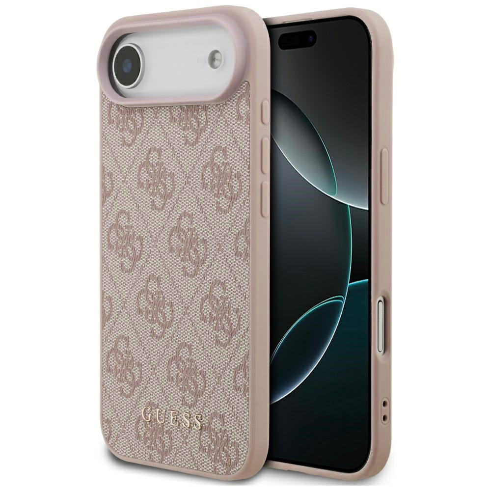 Husa de protectie Guess Hardcase 4G Classic (GUHCP17MG4GFPI) compatibil cu iPhone 17 Air, Roz