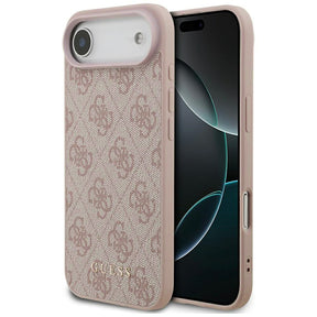 Husa de protectie Guess Hardcase 4G Classic (GUHCP17MG4GFPI) compatibil cu iPhone 17 Air, Roz