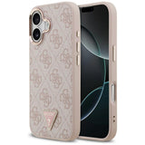 Husa de protectie Guess Hardcase 4G compatibil cu iPhone 17, Roz