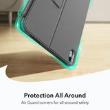 Husa de protectie tableta ESR Flex Keyboard Case compatibil cu iPad 10 (2022) 10.9 / 11 (2025), Gri Inchis