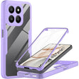 Folie de protectie Techsuit ColorVerse 360 Series + compatibil cu Honor 400 Smart 5G / 400 Smart 4G / X7d 4G, Mov