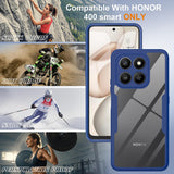 Folie de protectie Techsuit ColorVerse 360 Series + compatibil cu Honor 400 Smart 5G / 400 Smart 4G / X7d 4G, Albastru