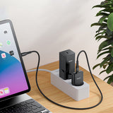 Incarcator Yesido (YC74), GaN, Fast Charge, Ultra-Slim, Smart Chip, Type-C, PD30W, 5V/3A, Negru