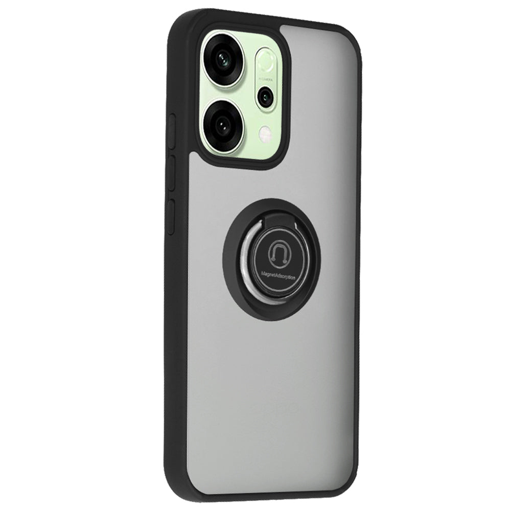 Husa de protectie Techsuit Glinth compatibil cu Oppo Reno14, Negru