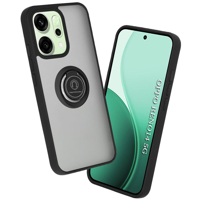 Husa de protectie Techsuit Glinth compatibil cu Oppo Reno14, Negru
