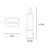 Adaptor Yesido OTG Adapter (GS24), Type-C to Type-C, Power Real-time Display, 100W, 5A, Plug&Play, Gri