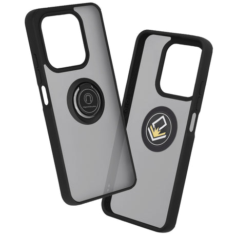 Husa de protectie Techsuit Glinth compatibil cu Honor 400 Smart 5G / 400 Smart 4G / X7d 4G, Negru