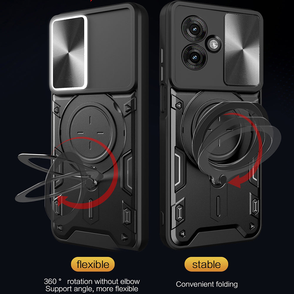 Husa de protectie Techsuit CamGuard Pro compatibil cu Motorola Moto G06, Albastru