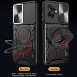 Husa de protectie Techsuit CamGuard Pro compatibil cu Motorola Moto G06, Albastru