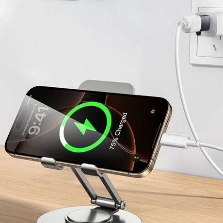 Adaptor Yesido OTG Adapter (GS31), Type-C to USB, QC18W, Aluminum Alloy, Plug&Play, Gri