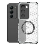 Husa de protectie Techsuit HoneyComb Shield MagSafe compatibil cu Xiaomi Redmi 15 4G / Redmi 15 5G, Alb