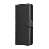 Husa de protectie Techsuit Leather Folio compatibil cu Xiaomi Redmi 15 4G / Redmi 15 5G, Negru