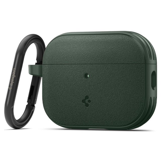 Casti Spigen Protection Case Vault (ACS09827), for Apple AirPods Pro 3, Air Space Technology, Aluminum Holder, Bleumarin Green
