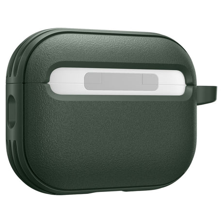 Casti Spigen Protection Case Vault (ACS09827), for Apple AirPods Pro 3, Air Space Technology, Aluminum Holder, Bleumarin Green