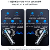 Casti Yesido (TWS23), with Noice Cancelling, Touch Control, Bluetooth V5.3, In-ear Design, 300mAh, Negru