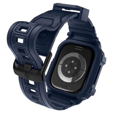 Accesoriu smartwatch Spigen Rugged Armor Pro V2 (ACS10495) compatibil cu Apple Watch 10 42mm / Watch 11 42mm, Bleumarin