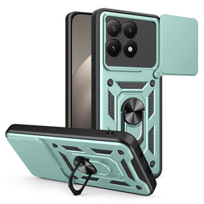 Husa de protectie Techsuit CamShield Series compatibil cu Xiaomi 15T, Verde