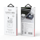 Casti Yesido (TWS17), with Bluetooth V5.1, Half-In-ear Design, 200mAh, Type-C, Alb