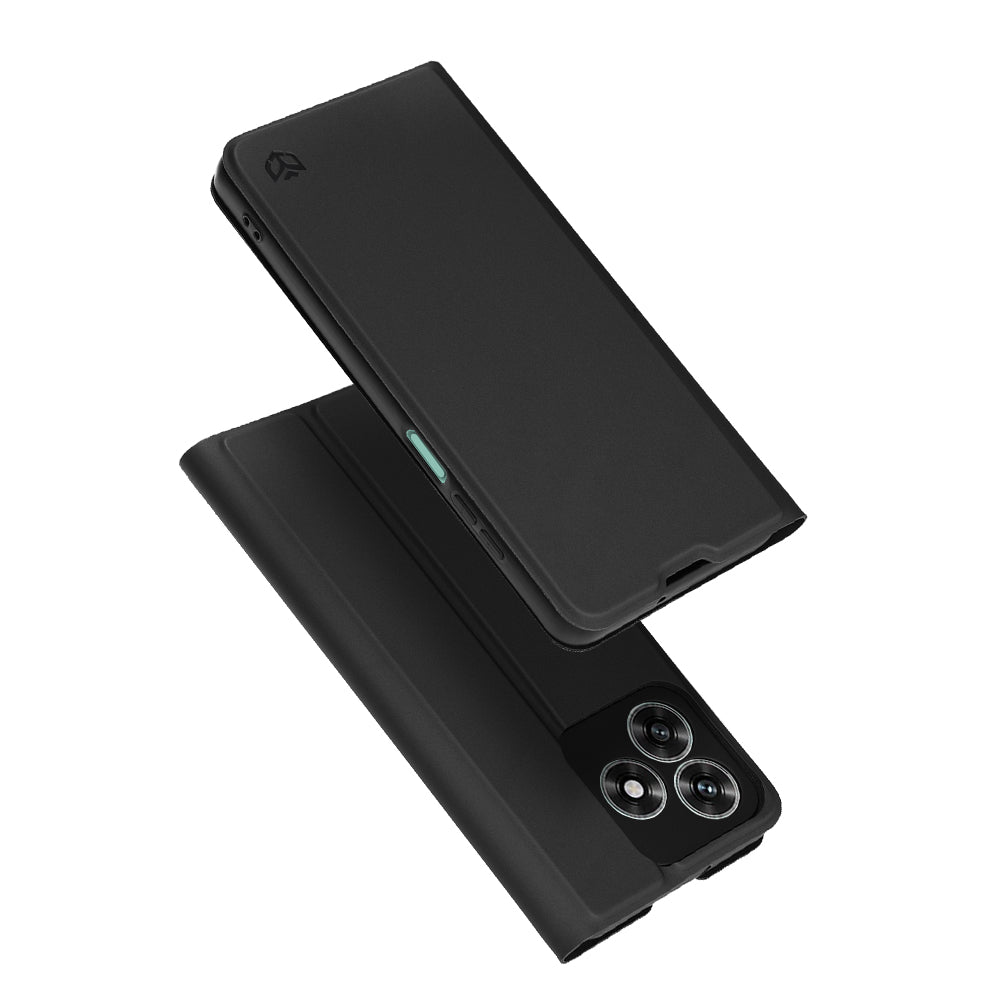 Husa de protectie Techsuit Magskin Book compatibil cu Honor X5c Plus, Negru