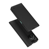 Husa de protectie Techsuit Magskin Book compatibil cu Honor X5c Plus, Negru