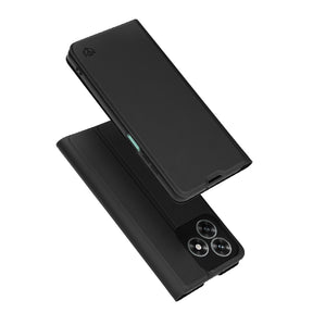 Husa de protectie Techsuit Magskin Book compatibil cu Honor X5c Plus, Negru