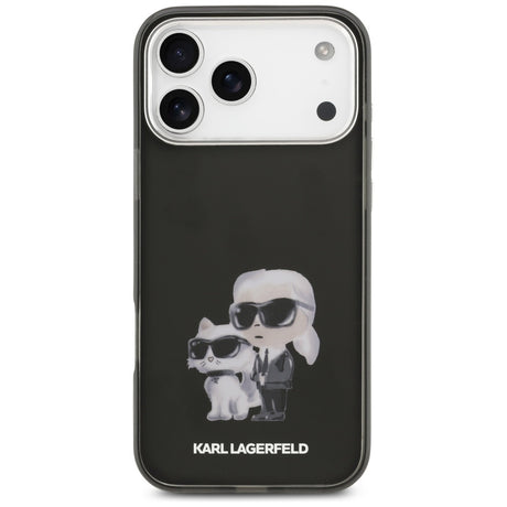 Husă Karl Lagerfeld IML Aquarelle MagSafe mov pentru iPhone 17 Pro