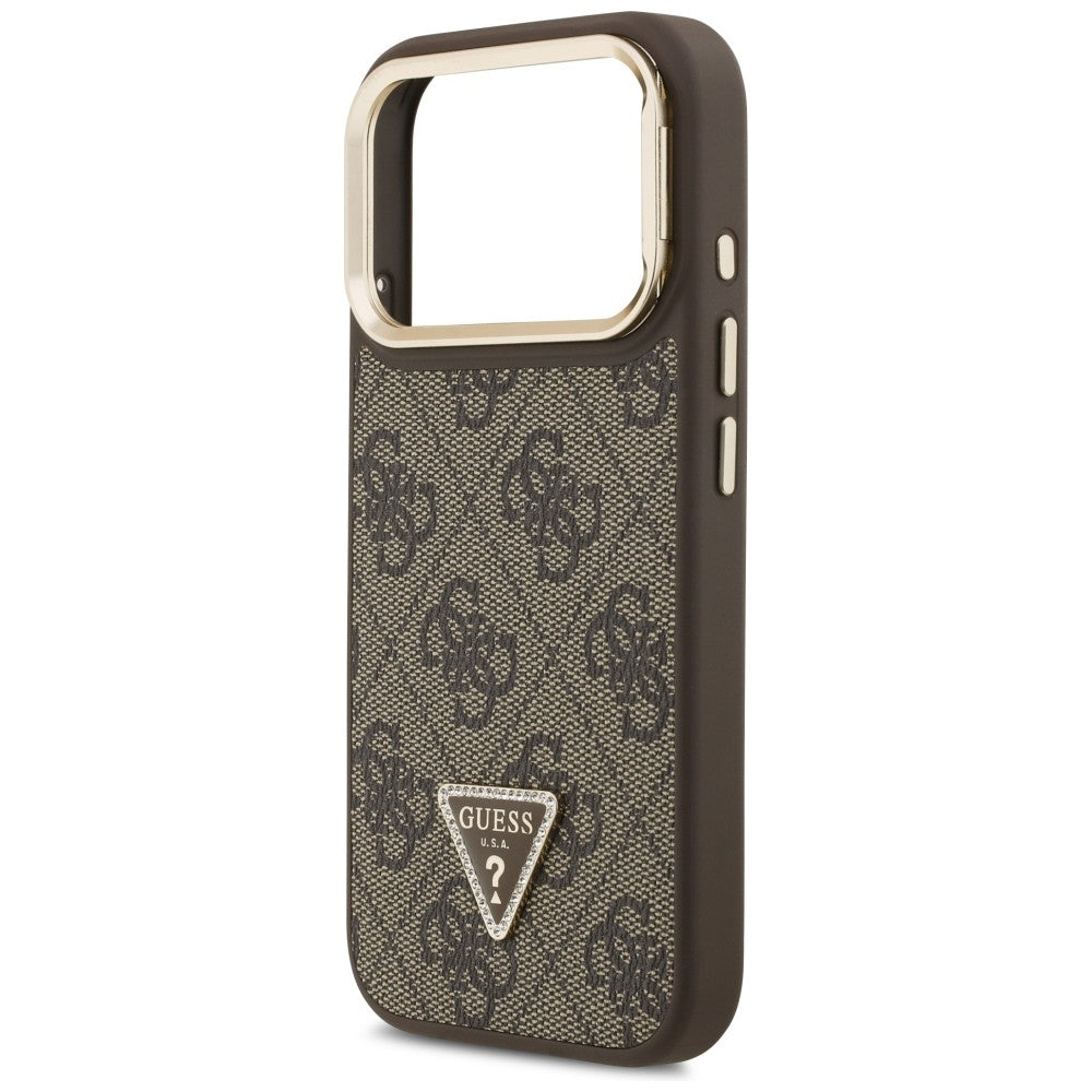 Husa de protectie Guess compatibil cu iPhone 17 Pro, Maro