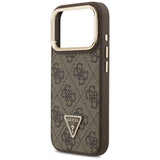 Husa de protectie Guess compatibil cu iPhone 17 Pro Max, Maro