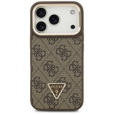 Husa de protectie Guess compatibil cu iPhone 17 Pro Max, Maro