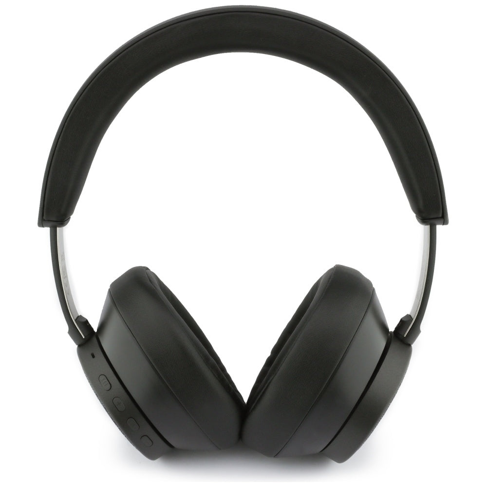 Casti Guess Wireless 4G Triangle Logo (GUBHC15PMRTRK), Bluetooth V5.4, IPX4, ENC Technology, Over-ear, Negru
