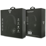 Casti Guess Wireless 4G Triangle Logo (GUBHC15PMRTRK), Bluetooth V5.4, IPX4, ENC Technology, Over-ear, Negru
