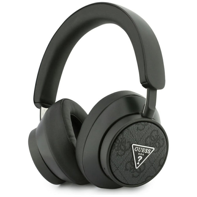 Casti Guess Wireless 4G Triangle Logo (GUBHC15PMRTRK), Bluetooth V5.4, IPX4, ENC Technology, Over-ear, Negru