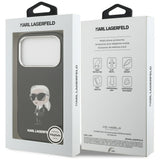 Husa de protectie Karl Lagerfeld IML Aquarelle MagSafe (KLHMP17LHMKIAQOK) compatibil cu iPhone 17 Pro, Karl Ikonik