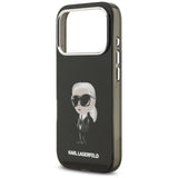 Husa de protectie Karl Lagerfeld IML Aquarelle MagSafe (KLHMP17LHMKIAQOK) compatibil cu iPhone 17 Pro, Karl Ikonik