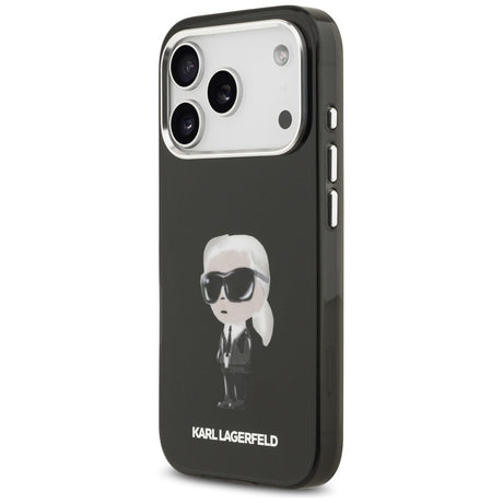 Husa de protectie Karl Lagerfeld IML Aquarelle MagSafe (KLHMP17LHMKIAQOK) compatibil cu iPhone 17 Pro, Karl Ikonik