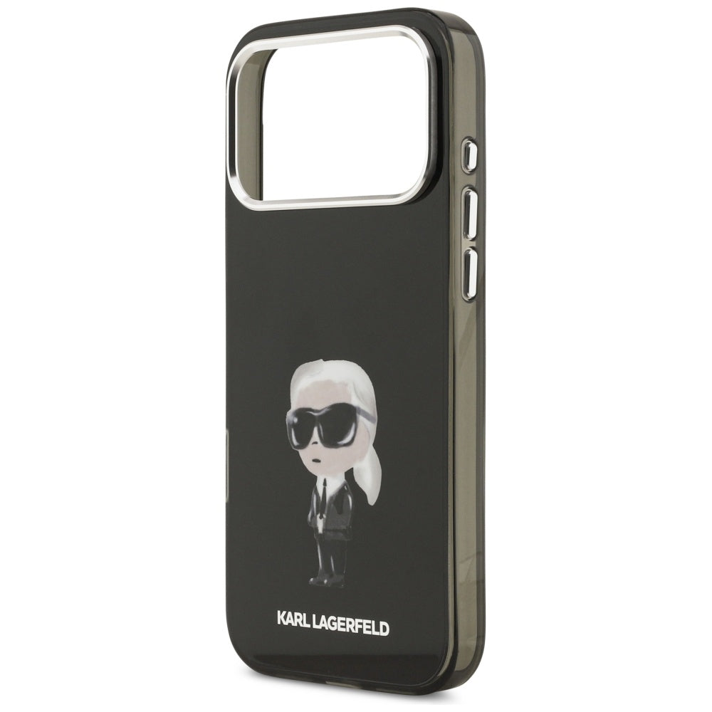 Husa de protectie Karl Lagerfeld IML Aquarelle MagSafe (KLHMP17XHMKIAQOK) compatibil cu iPhone 17 Pro Max, Karl Ikonik