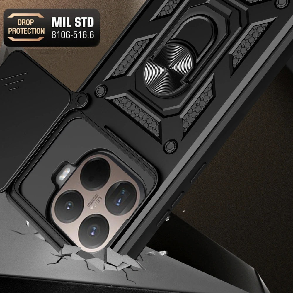 Husa de protectie Techsuit CamShield Series compatibil cu Xiaomi 15T Pro, Albastru