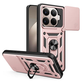 Husa de protectie Techsuit CamShield Series compatibil cu Xiaomi 15T Pro, Roz Auriu
