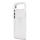 Husa de protectie Guess IML Gradient Triangle Logo MagSafe (GUHMP17MHGTMLCGT) compatibil cu iPhone 17 Air, Transparent