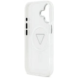 Husa de protectie Guess IML Gradient Triangle Logo MagSafe (GUHMP17SHGTMLCGT) compatibil cu iPhone 17, Transparent