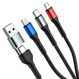 Cablu USB-C–USB 3mk, 18 W, 1,2 m, negru