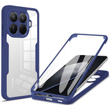 Folie de protectie Techsuit ColorVerse 360 Series + compatibil cu Xiaomi 15T Pro, Albastru