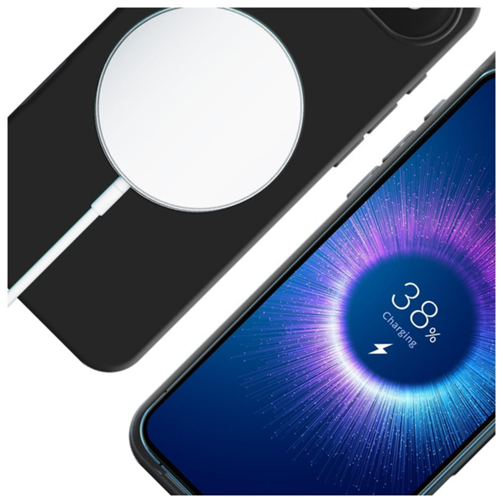 Husa de protectie 3mk Hardy MagSilicone compatibil cu iPhone 17 Air, Grafit