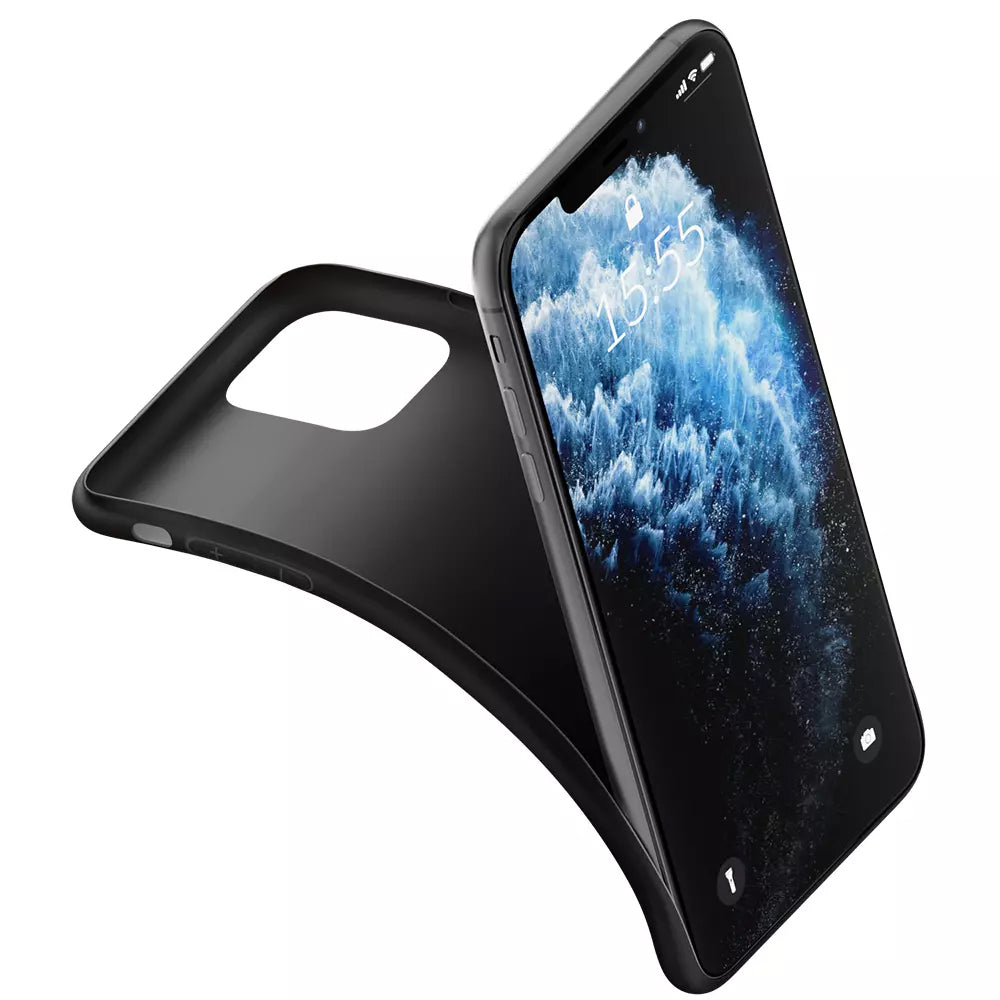 Husa de protectie 3mk Matt compatibil cu Samsung Galaxy S24 FE, Negru