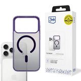Husa de protectie 3mk Frosty MagCase compatibil cu iPhone 17 Pro, Mov