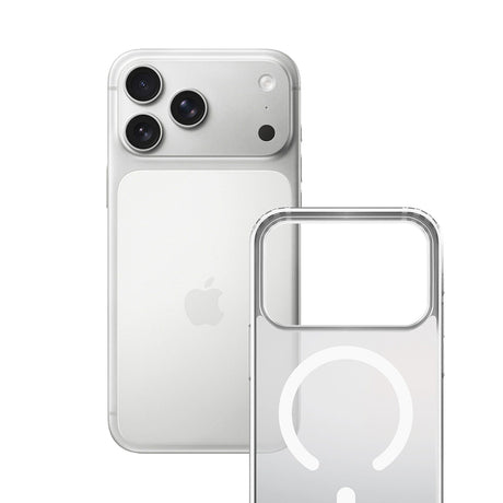 Husa de protectie 3mk Frosty MagCase compatibil cu iPhone 17 Pro Max, Alb