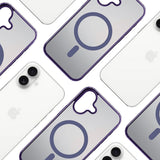 Husa de protectie 3mk Frosty MagCase compatibil cu iPhone 17, Mov